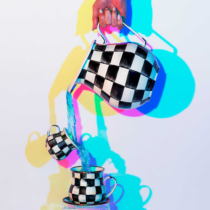 Check Pitcher, Black/White