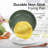10 Pcs Pots And Pans Set Non Stick, Nonstick Kitchen Cookware Sets Detachable Handle, Induction Pots And Pans Set With Removable Handle, RV Cookware For Camping, Oven Safe, PFOS, PFOA Free, Green