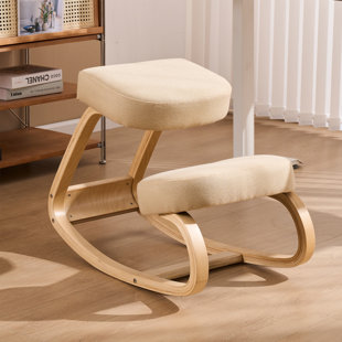 Ergonomic Office Kneeling Chair, Height Adjustable Stool with Thick Foam  Cushions and Smooth Gliding Casters to Improve Posture and Relieve Pain,  Multifunctional Design for Home and Office 