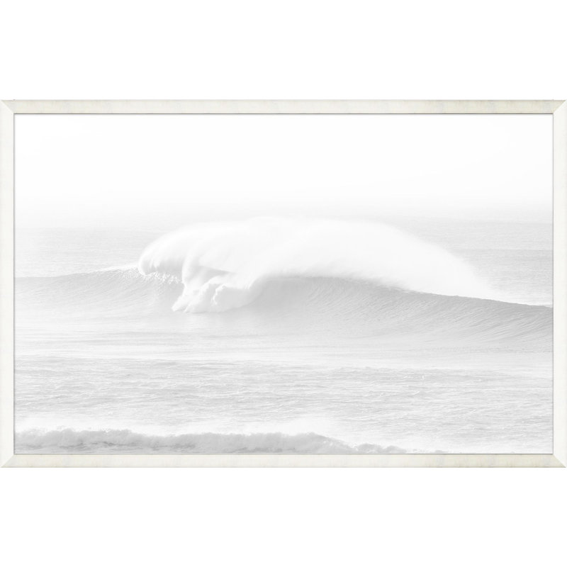 White Wave Print