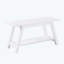 Banc en bois massif avec tablette-113430833