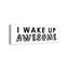 Art sur toile, "i wake up" isard Mahler-443870217-443870218