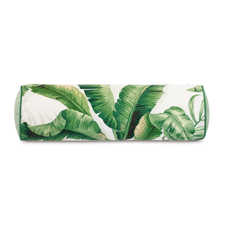 Abaca Bolster Indoor/Outdoor Pillow Cover & Insert