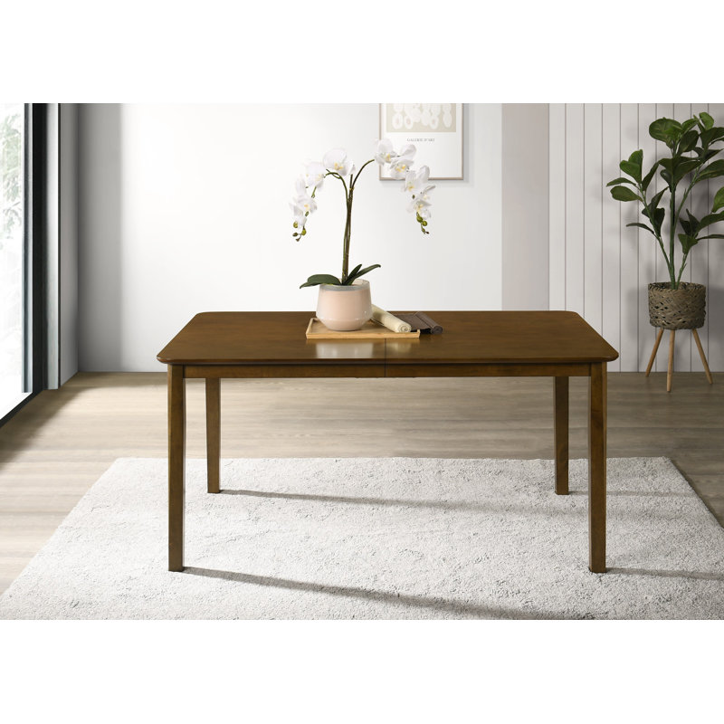 Table de salle à manger L 59,1 po x l 35,4 po Anouska, Brun