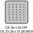 RIDDER Square Shower Mat-1698915102