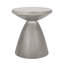Table d'appoint d'extérieur moderne en béton léger - Côté beauté fonctionnel