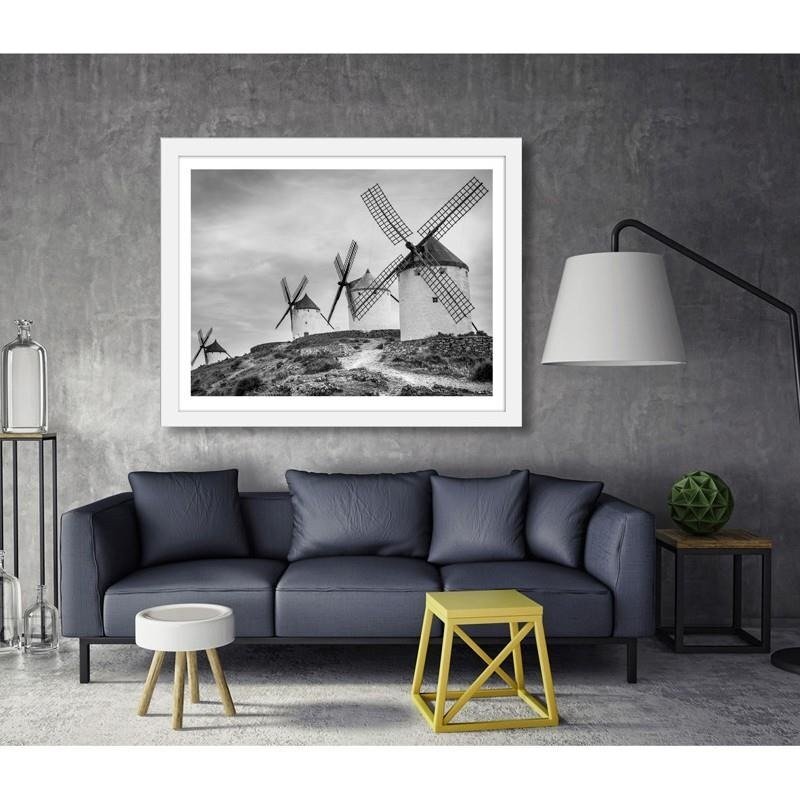 Gerahmtes Poster Dutch Windmills