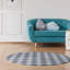 Tapis à carreaux gris-53650115