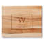 CPS Maple Wood Family Cucina with a Custom Initial and Name Laser Engraved Cutting Board