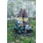 Gnome Old Couple On Bench Statue