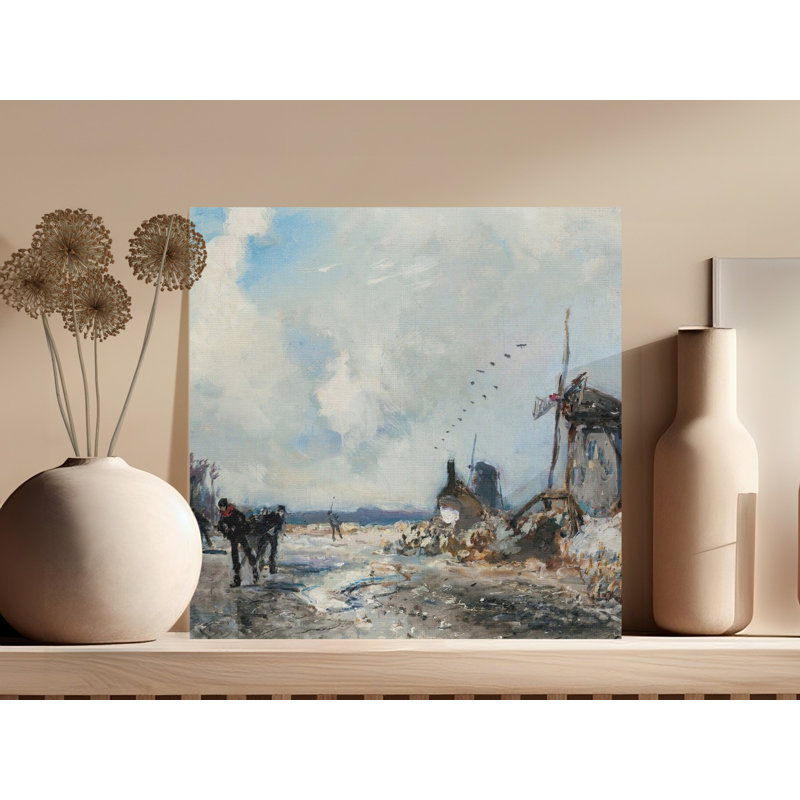 Menomonie 1 Piece Wrapped Canvas Wall Art Set, 30x30