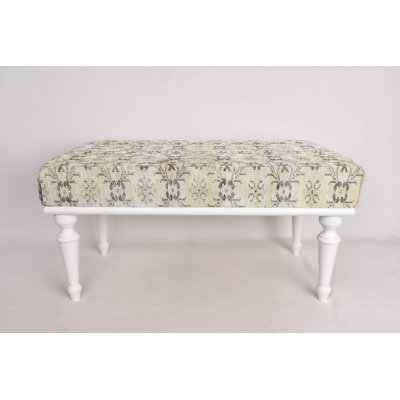 Ethnic Pattern Bench, Piano Bench, Ottoman Bench, Upholstered Bench, Turkish Rug Bench, Kilim Bench, Home Decor Bench, Handmade Bench