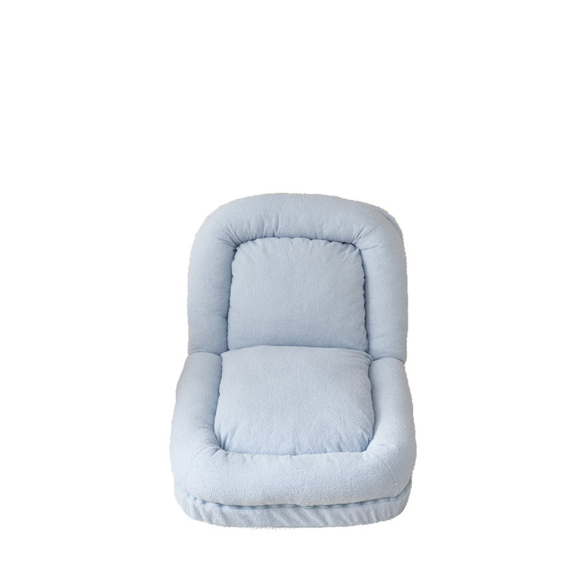 Triple Fold Down Sofa Bed, Blue