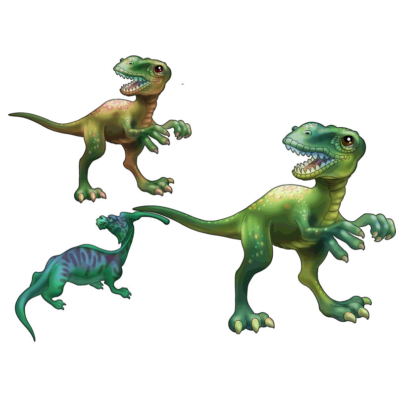 Décalcomanie murale dinosaur ii