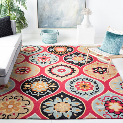 Roslyn Hand Tufted Wool Damask Rug