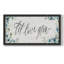 «Let Love Grown», toile encadrée de qualité supérieure - prête à être accrochée-88113483-88113484