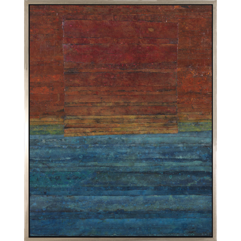Box Horizon Framed Painting Canvas