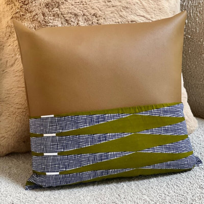 Outdoor Reversible Throw Pillow