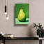 «Green Pear» par Andreas Magnusson, art mural en verre acrylique-1420373285