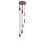 Amrane - Light Copper Cluster Pendant-213049093-213049117
