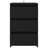 vidaXL Bed Cabinet Engineered Wood 15.7x13.8x24.6 in-743059185-766847285