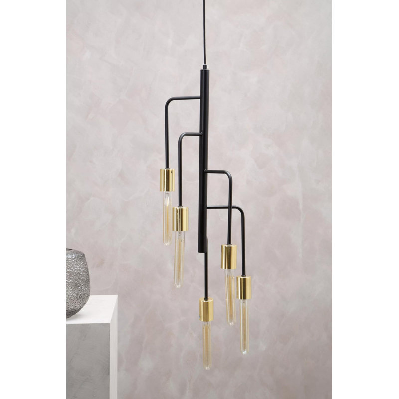 Bonview 5 - Light Bulb Pendant, Black