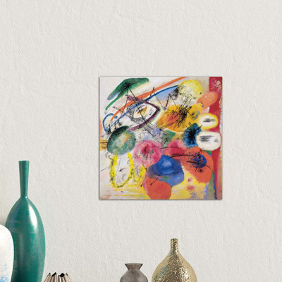 Black Lines by Wassily Kandinsky - Wrapped Canvas Painting