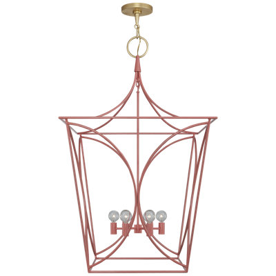 Cavanagh 6 - Light Lantern Geometric Chandelier