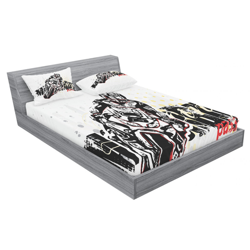 Microfiber Sheet Set, Full Sheet Set with Fitted Sheet