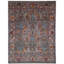 High-Quality Hand-Knotted Light Green And Red Area Rug