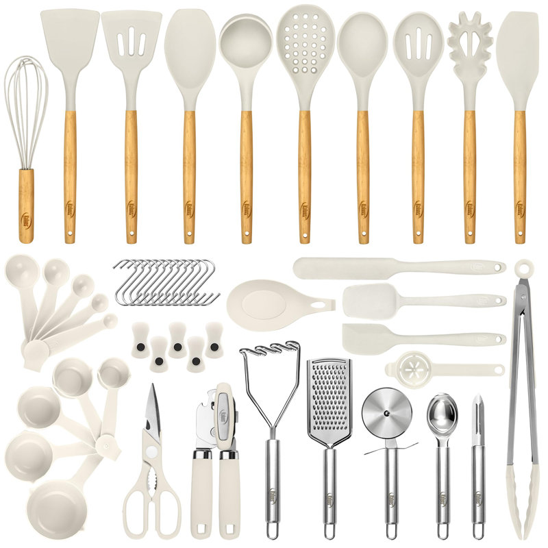 Ensemble d'ustensiles de cuisine 50 pièces Wuyi