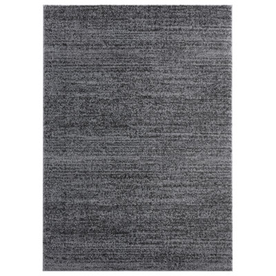 Tapis gris foncé à poils longs Wadena