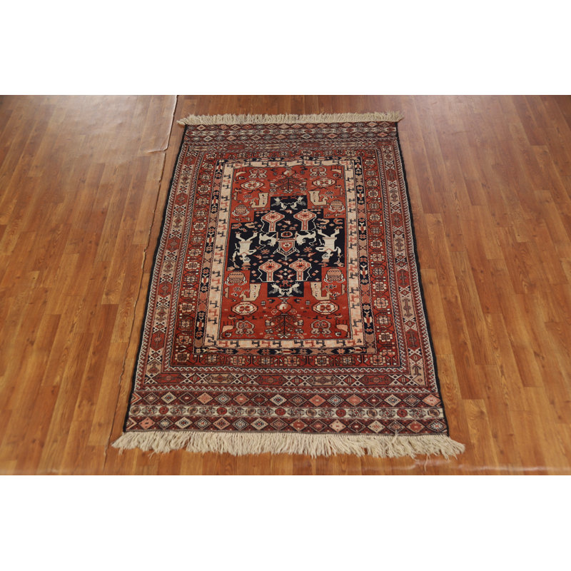 Vegetable Dye Geometric   Rug 4x6