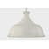 Painted No. 1 Pendant in Polished Nickel and Soft French Blue by Mark D. Sikes