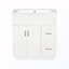 Meuble-lavabo avec 2 tiroirs et tablette réglable