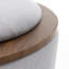 Grande table basse ronde avec repose-pieds et rangement-2076589076