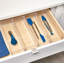 iDesign Clarity Drawer Organizer, Kitchen and Bathroom Organization, Clear, Pack of 2