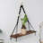 Comegno 2 Piece Wood Bracket Shelf