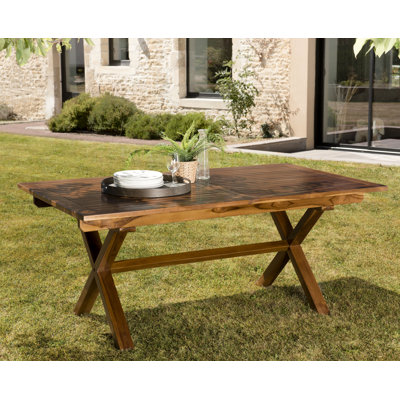 Sartell Extendable Teak Dining Table