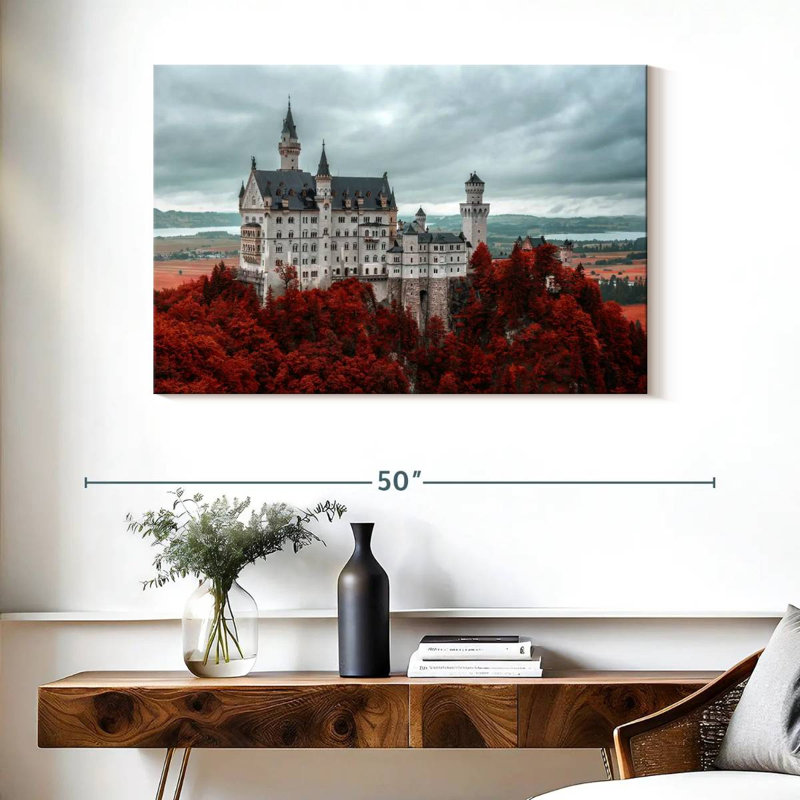 Château Lilie Grand Neuschwanstein, H 26 po x l 39 po