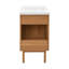 Ensemble de meuble-lavabo autoportant en chêne brun 18 po avec comptoir Classe-733705145-677758089