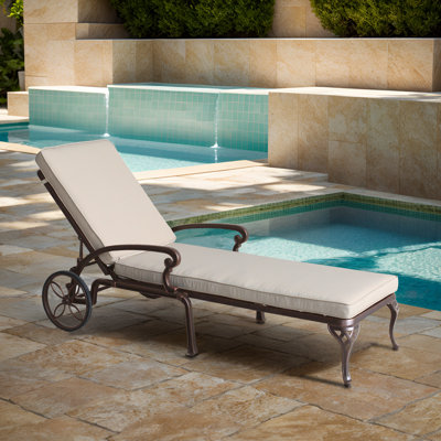 Chaise longue inclinable 60 po Bedwell