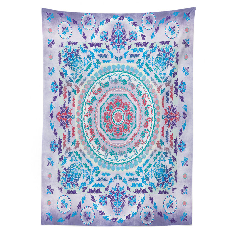 Mandala Tablecloth, 90" x 60"