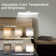 Headboard Reading Light 2400mAh Rechargeable