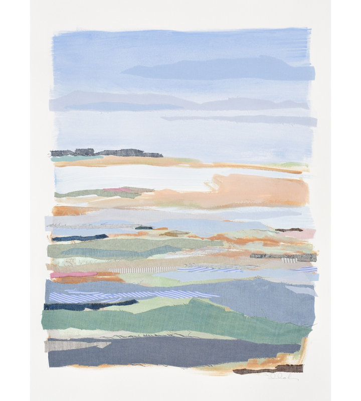 Peaceful 1 Print by Karin Olah, Wrapped Canvas, 32" H x 24" W