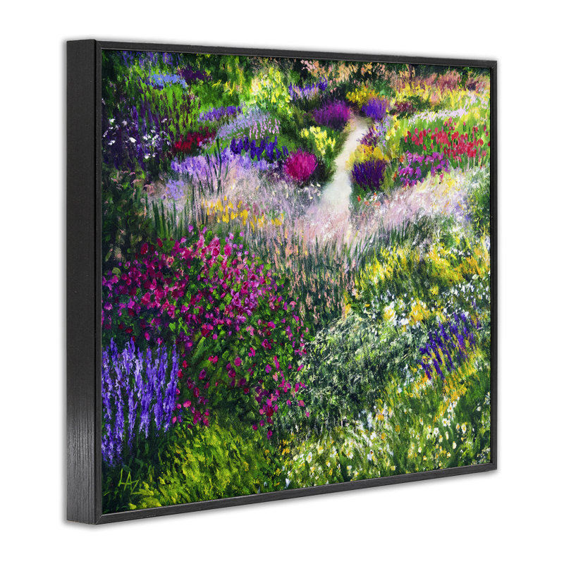 Souffle de printemps, giclée encadrée par Lee Ann Zirbes, Giclée noire de minuit encadrée, H 24 po x l 30 po
