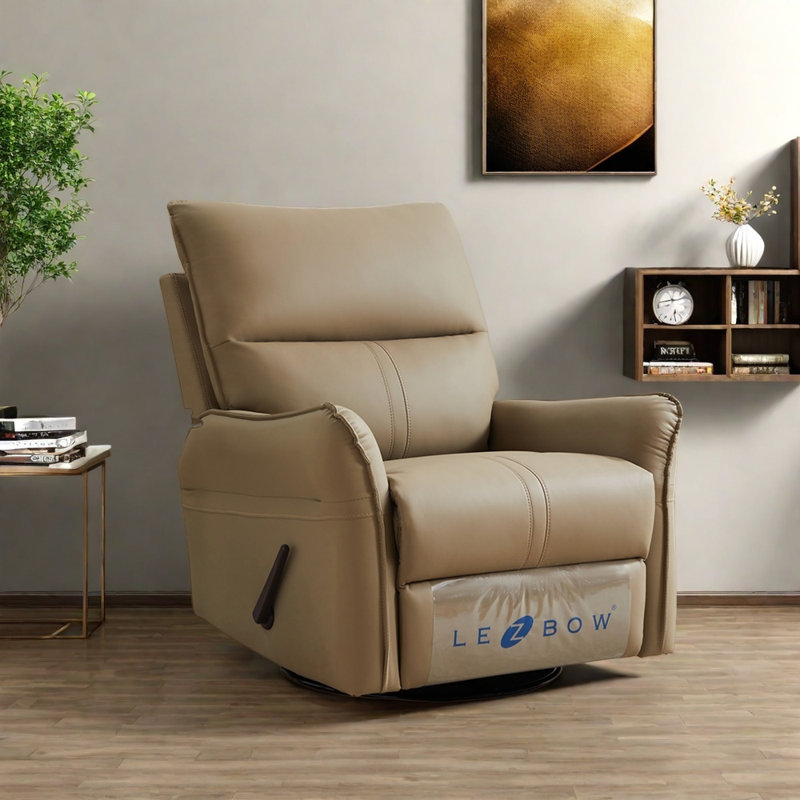Une chaise longue confortable et stable, Kaki