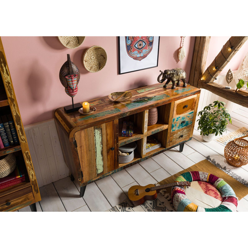Sixties 150 cm W Solid Wood Sideboard