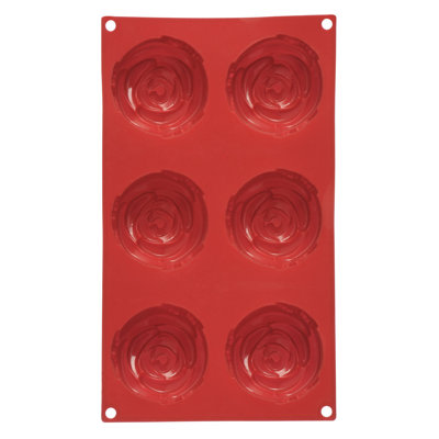 Symple Stuff Jennette 6 Cup Non-Stick Silicone with Lid