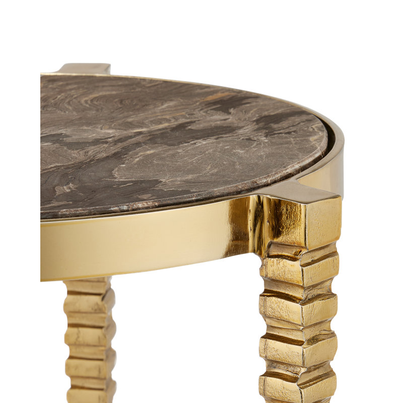 Corrado Stone End Table